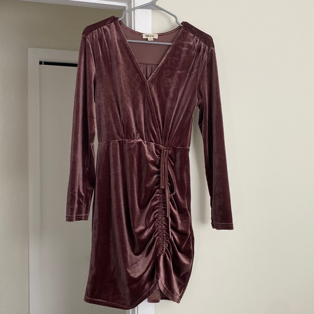 Fashion On Earth Velvet Dress